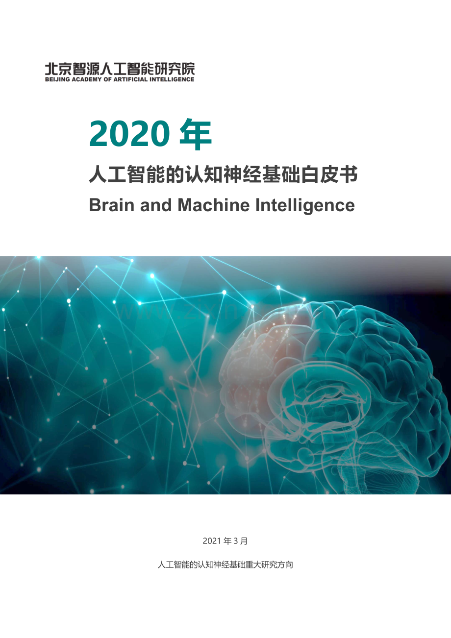 2020年人工智能的认知神经基础白皮书.pdf_第1页
