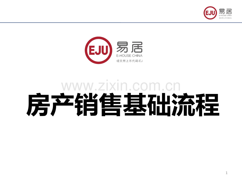 房地产产品培训-房产销售基础流程培训.pdf_第1页