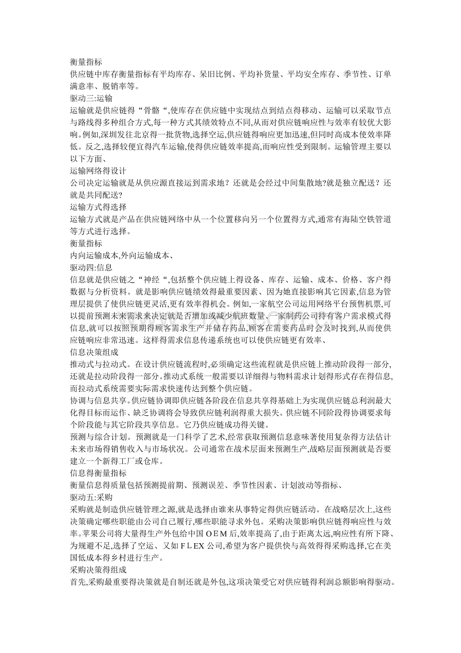 供应链管理的六大驱动力.doc_第2页