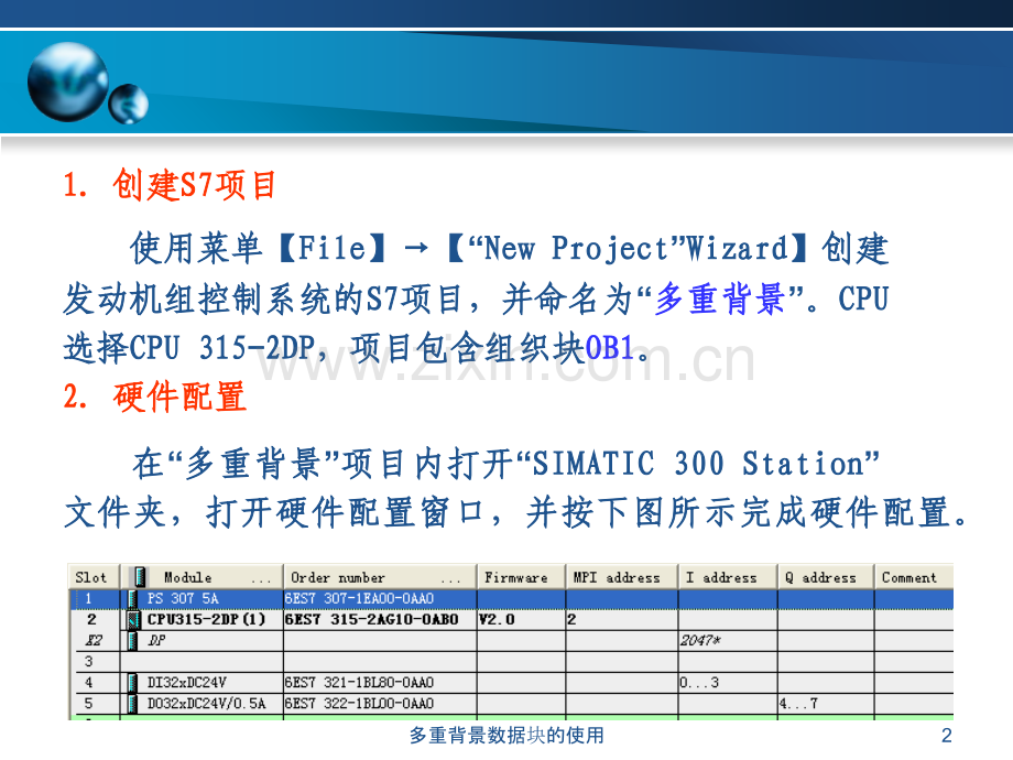 多重背景数据块的使用.ppt_第2页