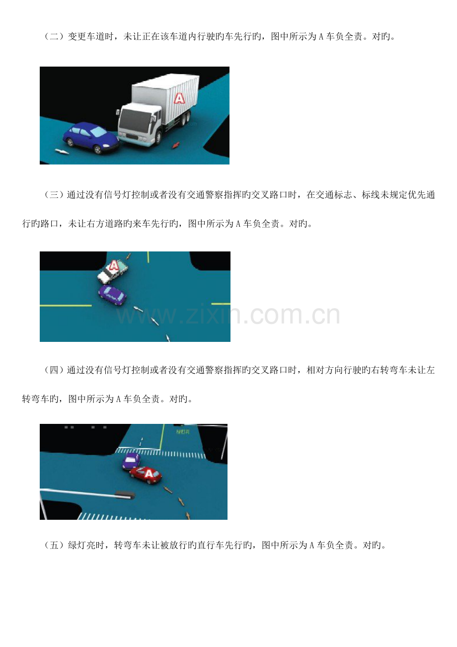 交警详解新交规种交通事故责任划分配详图.doc_第2页