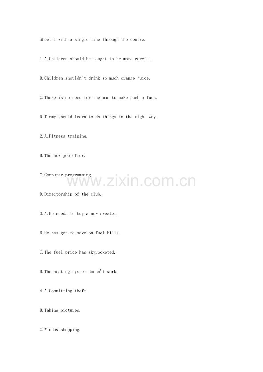 2023年12月大学英语四级考试真题第3套.doc_第2页