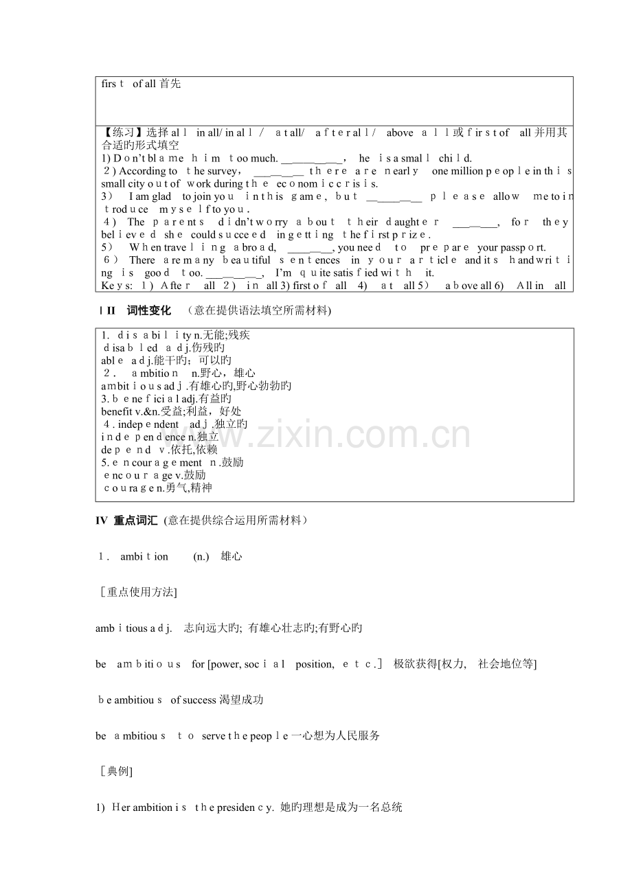 2023年人教版高二英语选修重要知识点.doc_第2页
