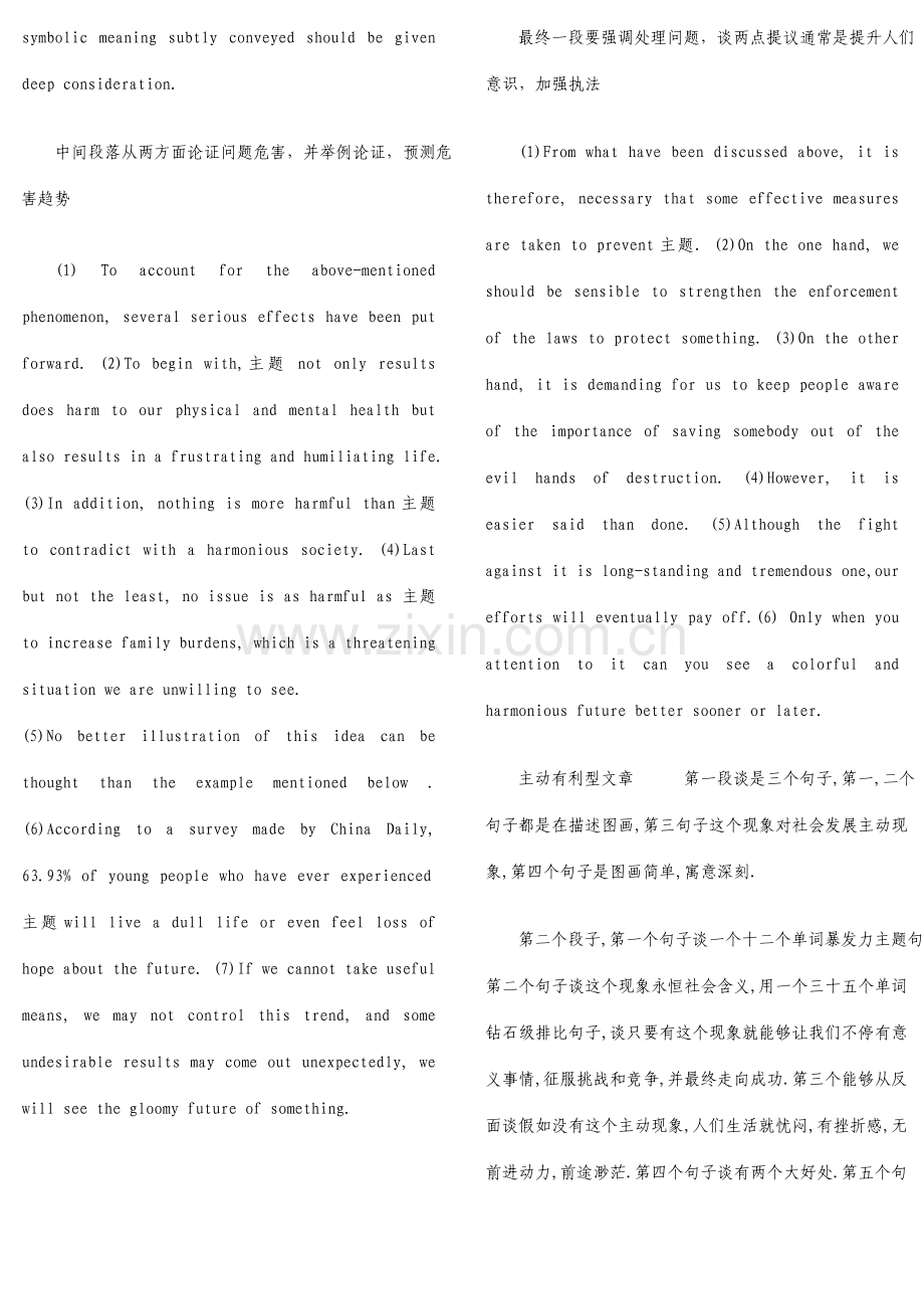 考研英语作文万能模板一共写十七个句子.doc_第2页