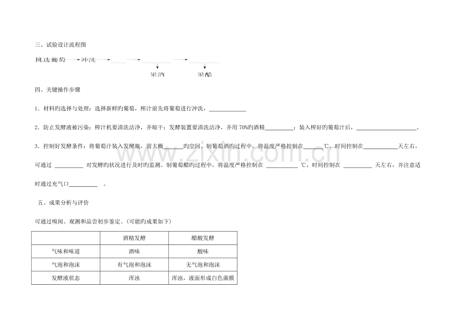 2023年高中生物选修一知识点填空.doc_第2页