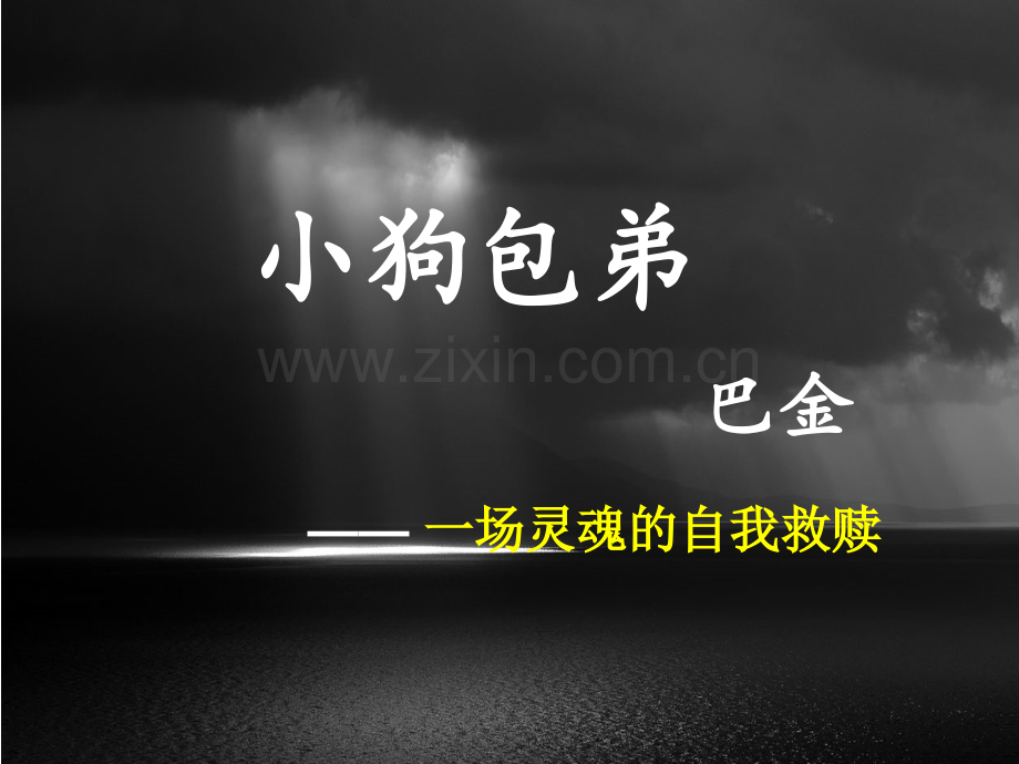 《小狗包弟》2017.ppt_第1页