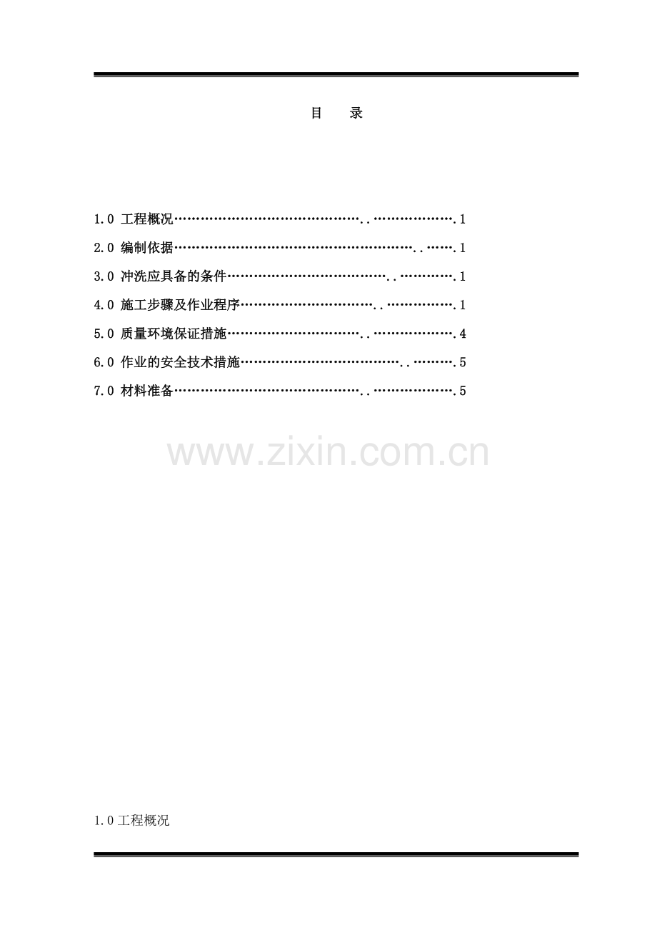 系统冲洗严密性试验方案整体样本.doc_第1页