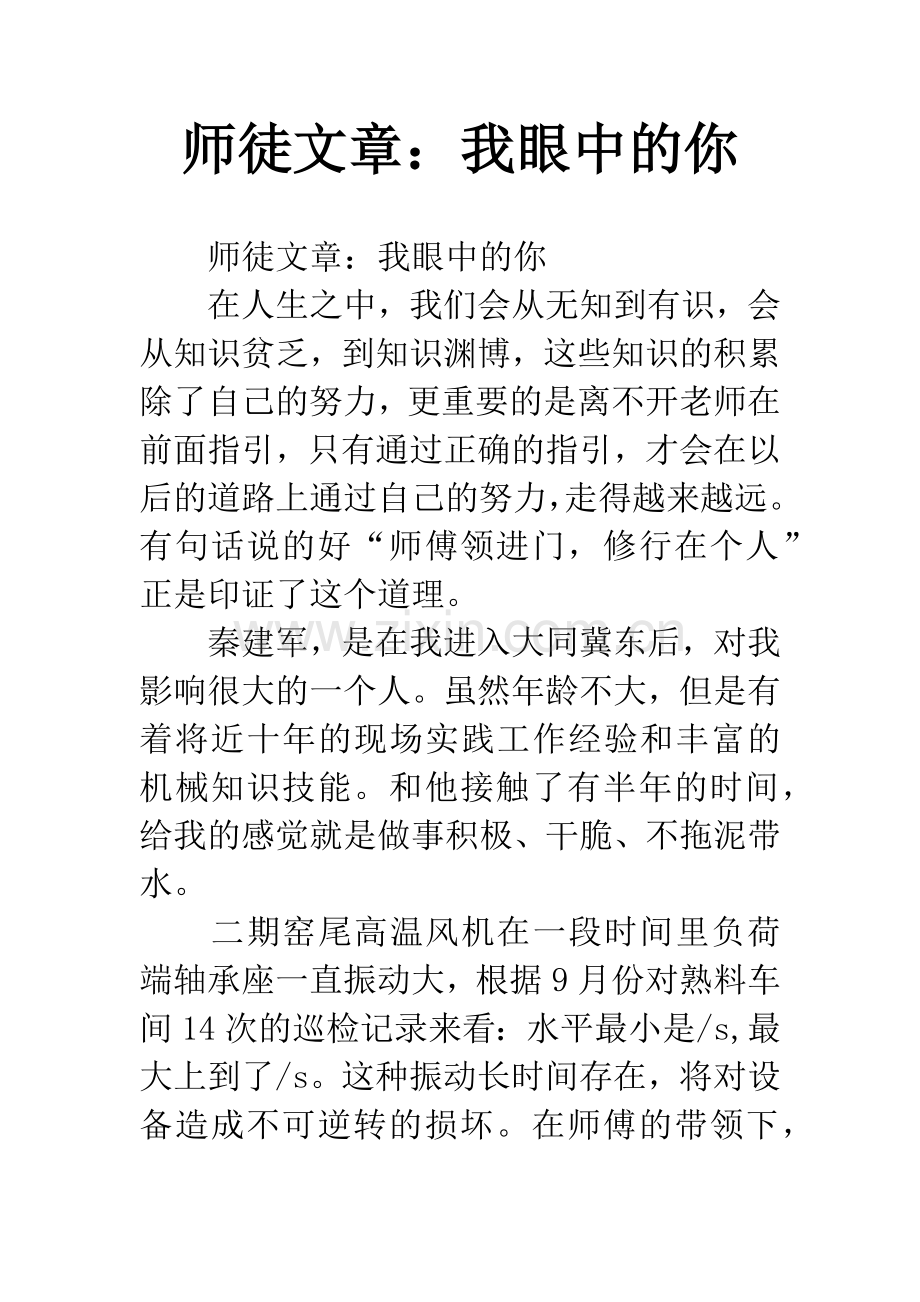 师徒文章：我眼中的你.docx_第1页