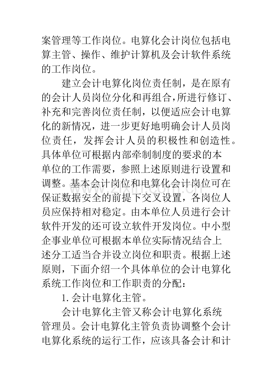 会计电算化岗位责任制和操作的管理.docx_第2页