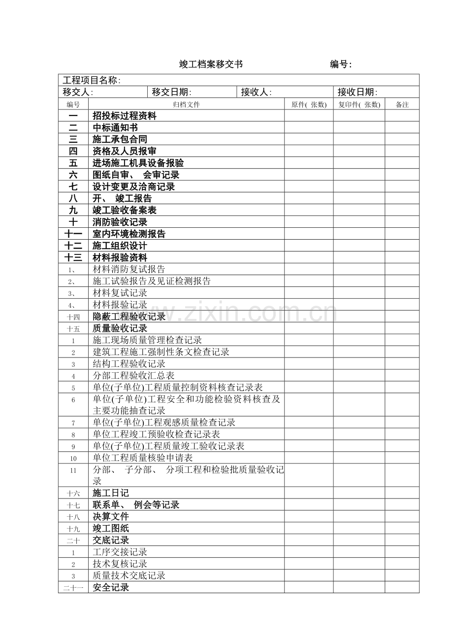 成都装饰工程资料填写实例样本.doc_第1页