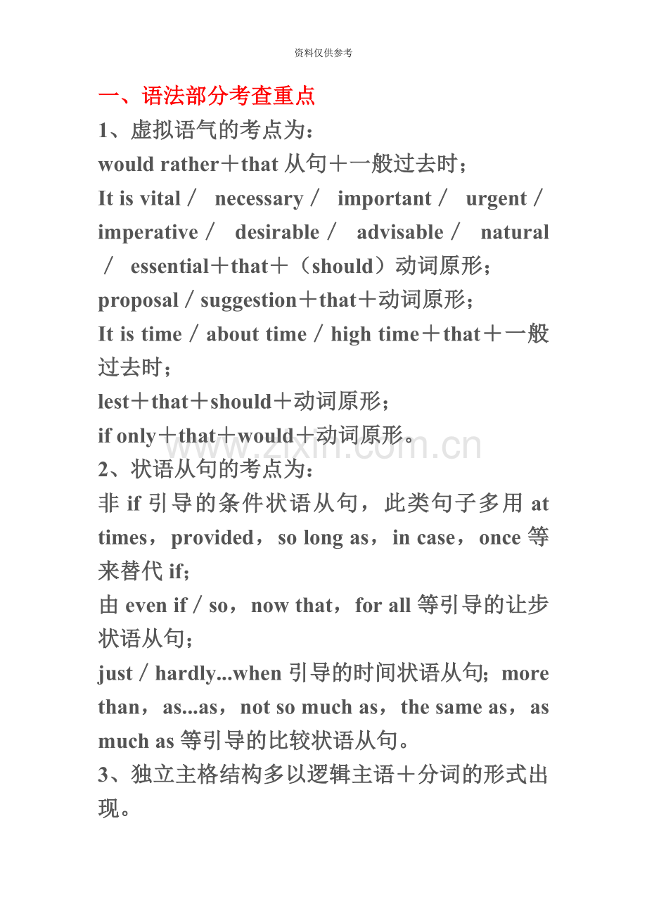 大学英语四级考试重点.doc_第2页