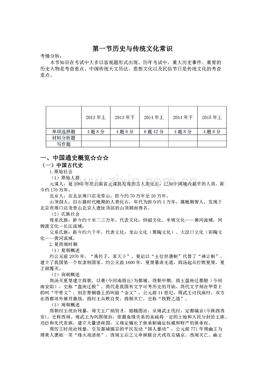 教师资格证考试资料幼儿教育综合素质幼综 第四章 文化素养.pdf_第2页
