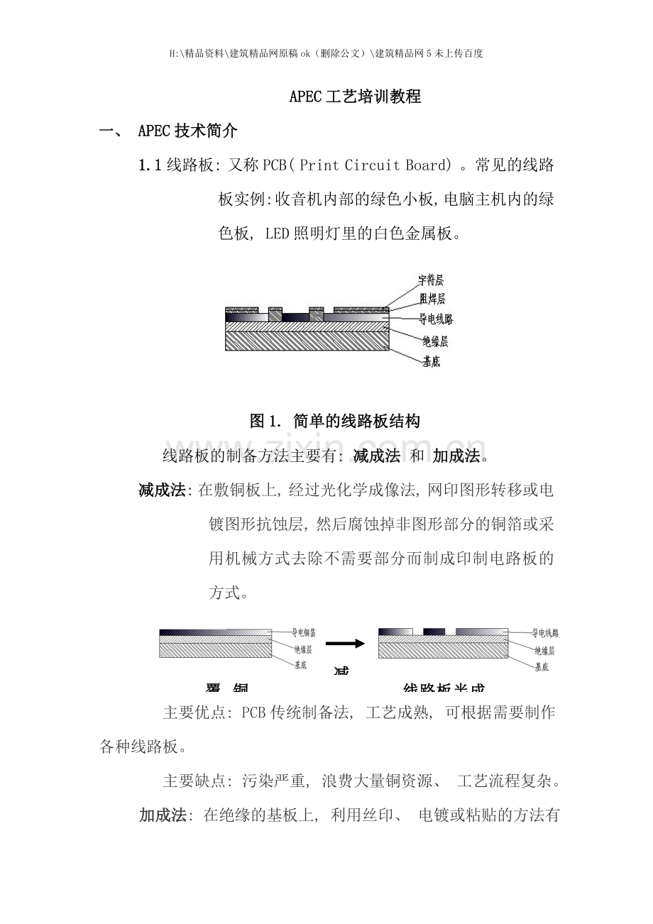 APEC工艺专业培训教程.doc_第1页