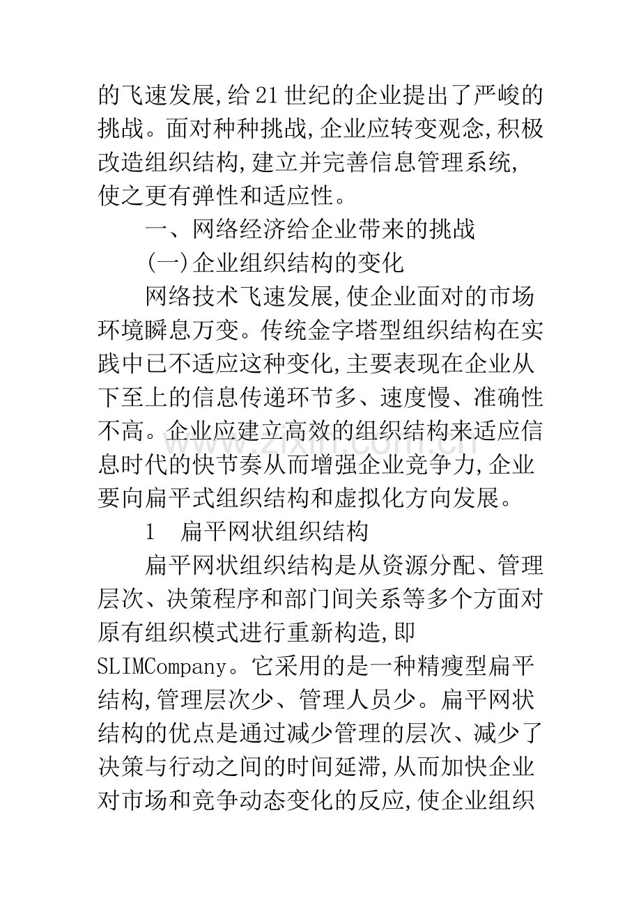 浅析网络经济时代中国企业面临的挑战及对策-1.docx_第2页
