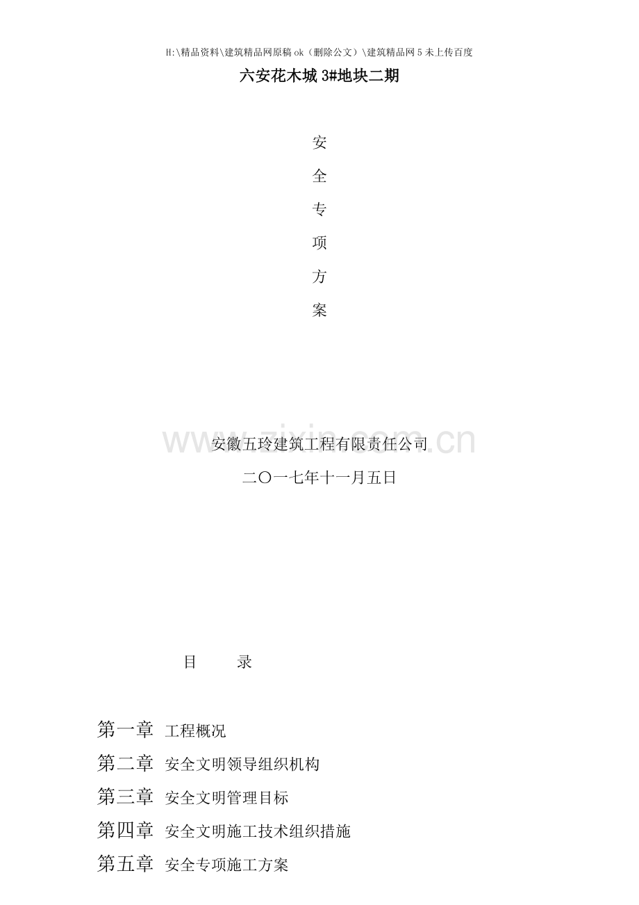 六安花木城安全专项方案.doc_第1页