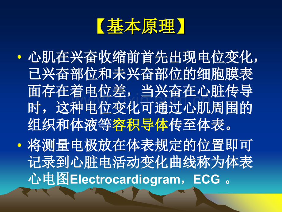 动物心电图的描记.ppt_第2页
