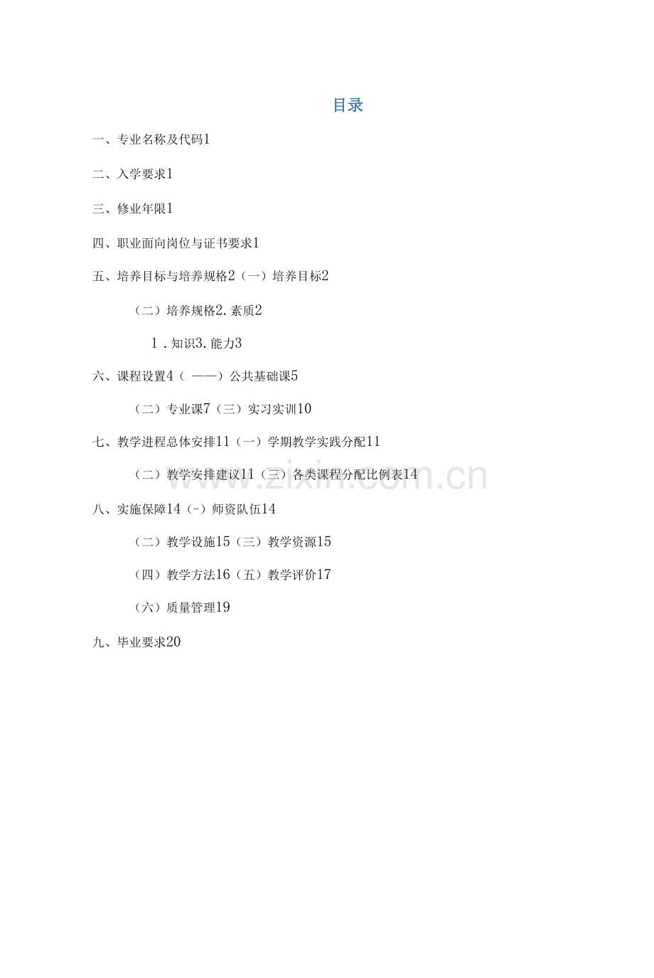 电子商务专业人才培养方案docx.docx_第1页