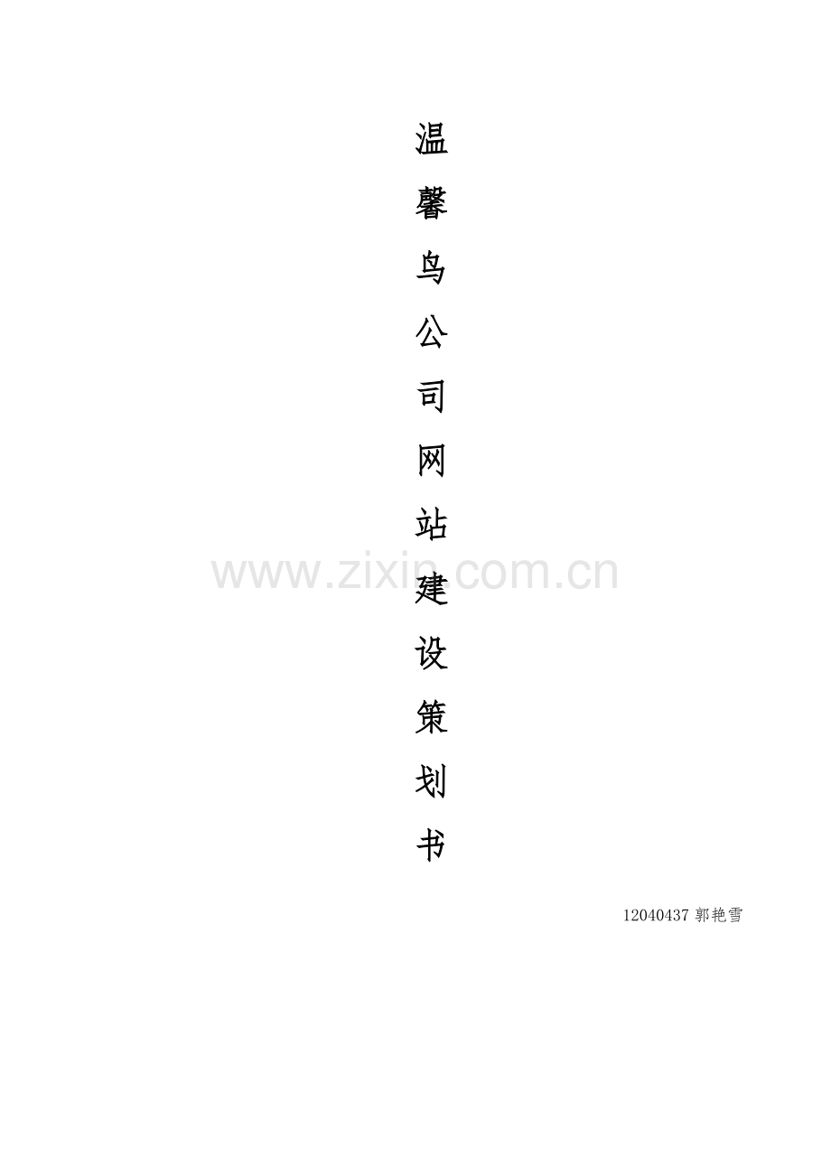b2b网站项目策划书.docx_第1页