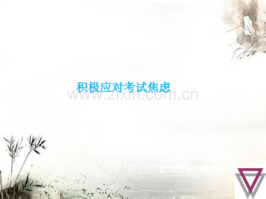 积极应对考试焦虑公开课.ppt_第1页