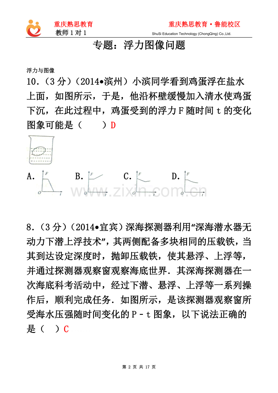 专题：浮力图像问题.doc_第2页