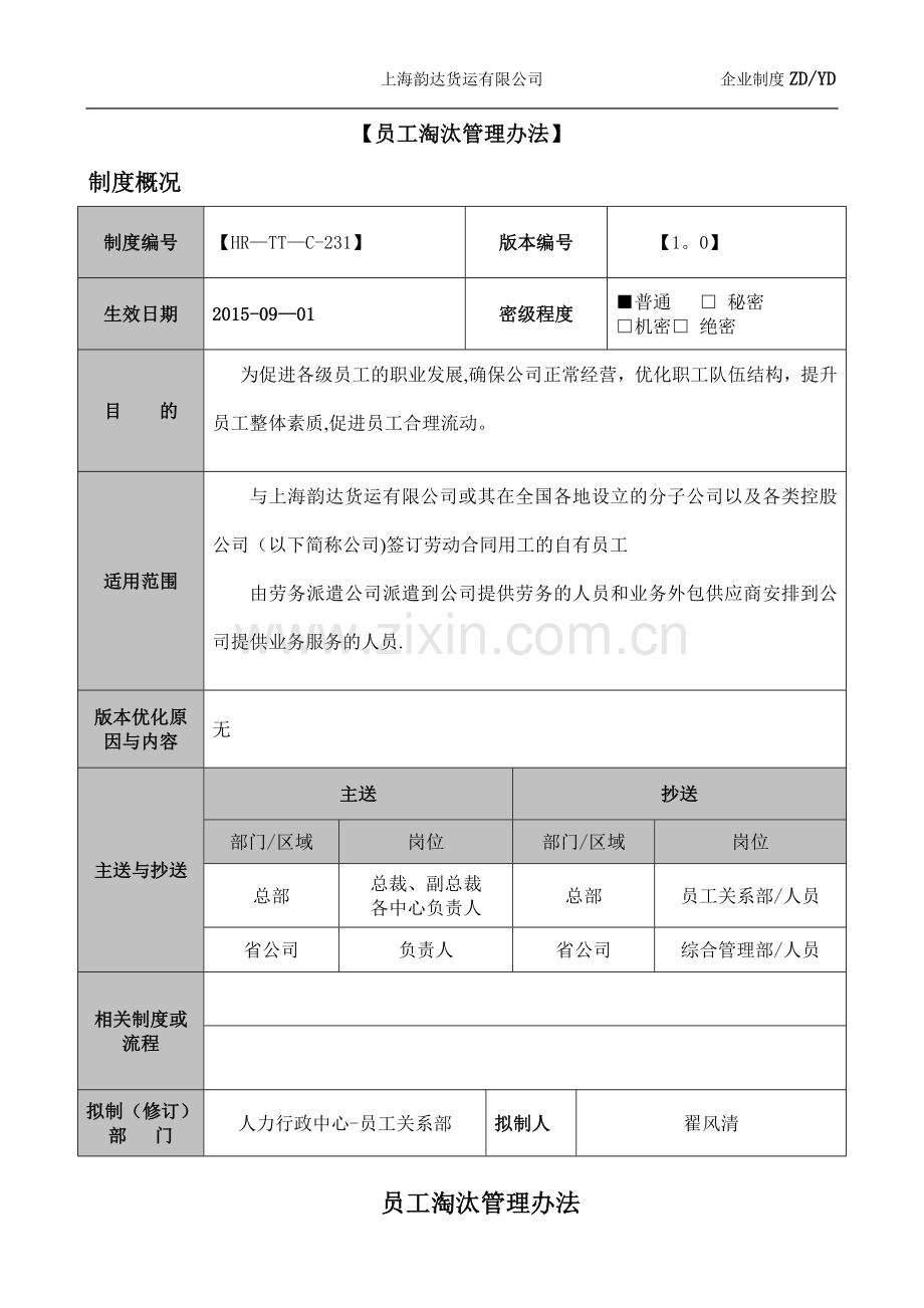 员工淘汰管理办法.doc_第1页