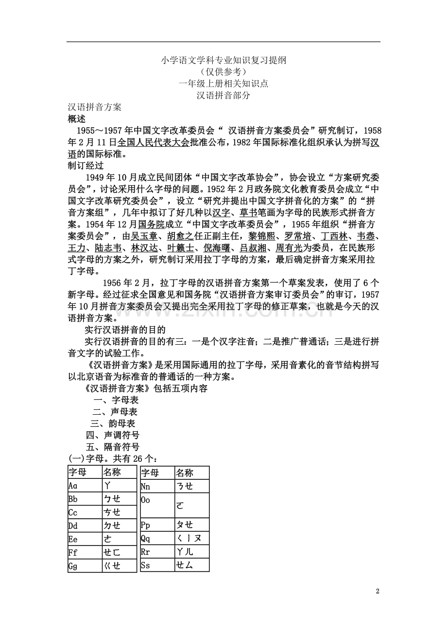 一至六年级全册教材相关知识点.doc_第2页
