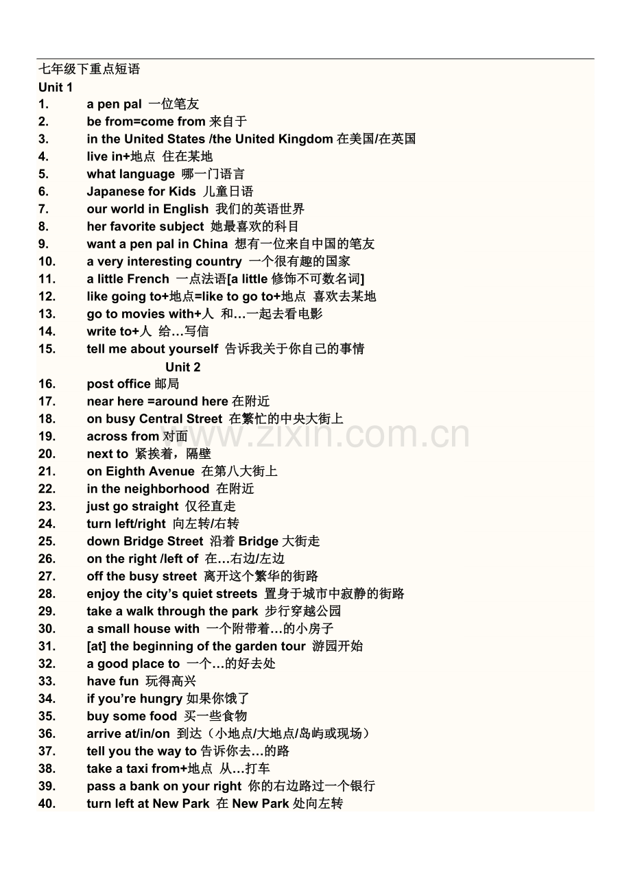 七年级下重点短语.docx_第2页