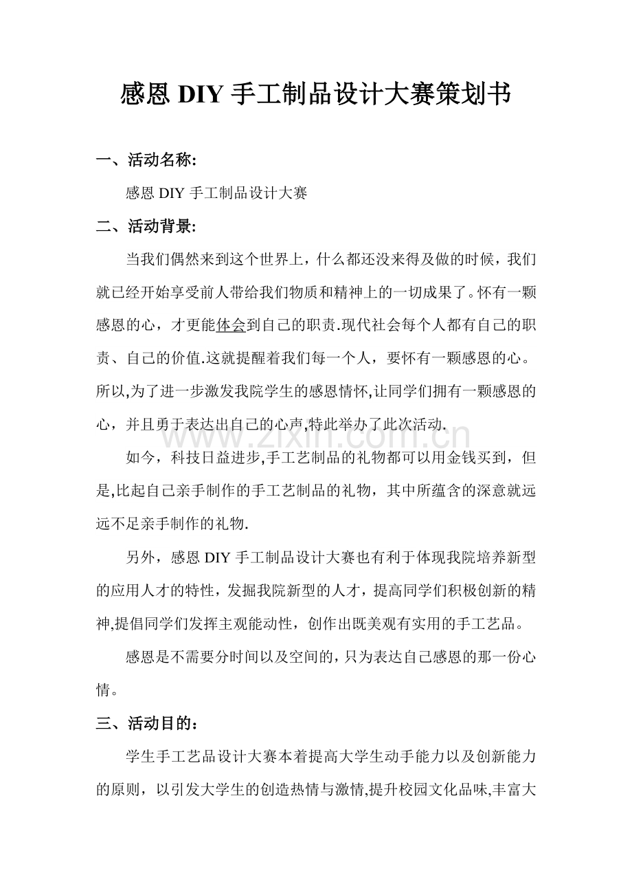DIY活动策划.doc_第1页