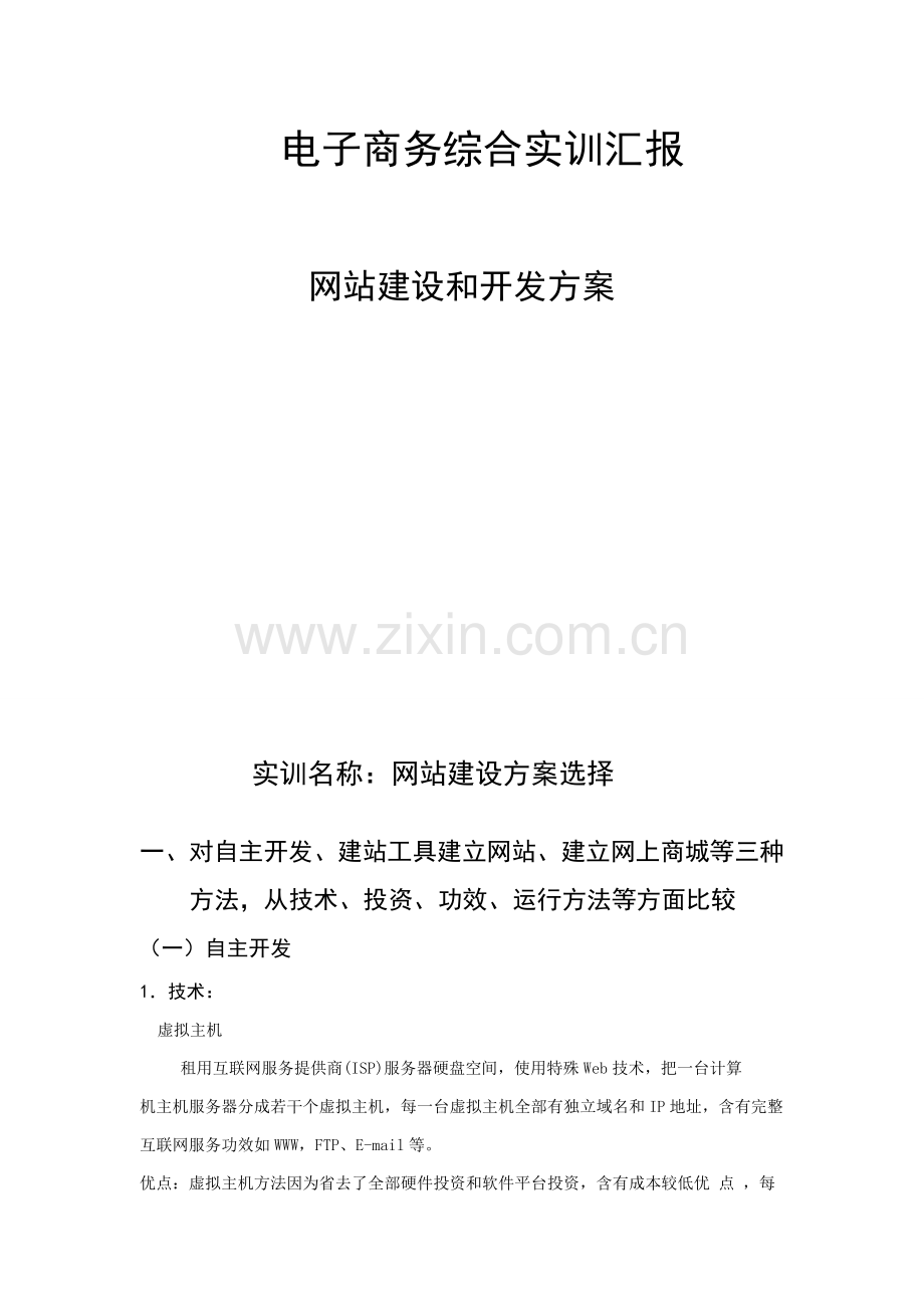 网站建设专项方案选择.doc_第1页