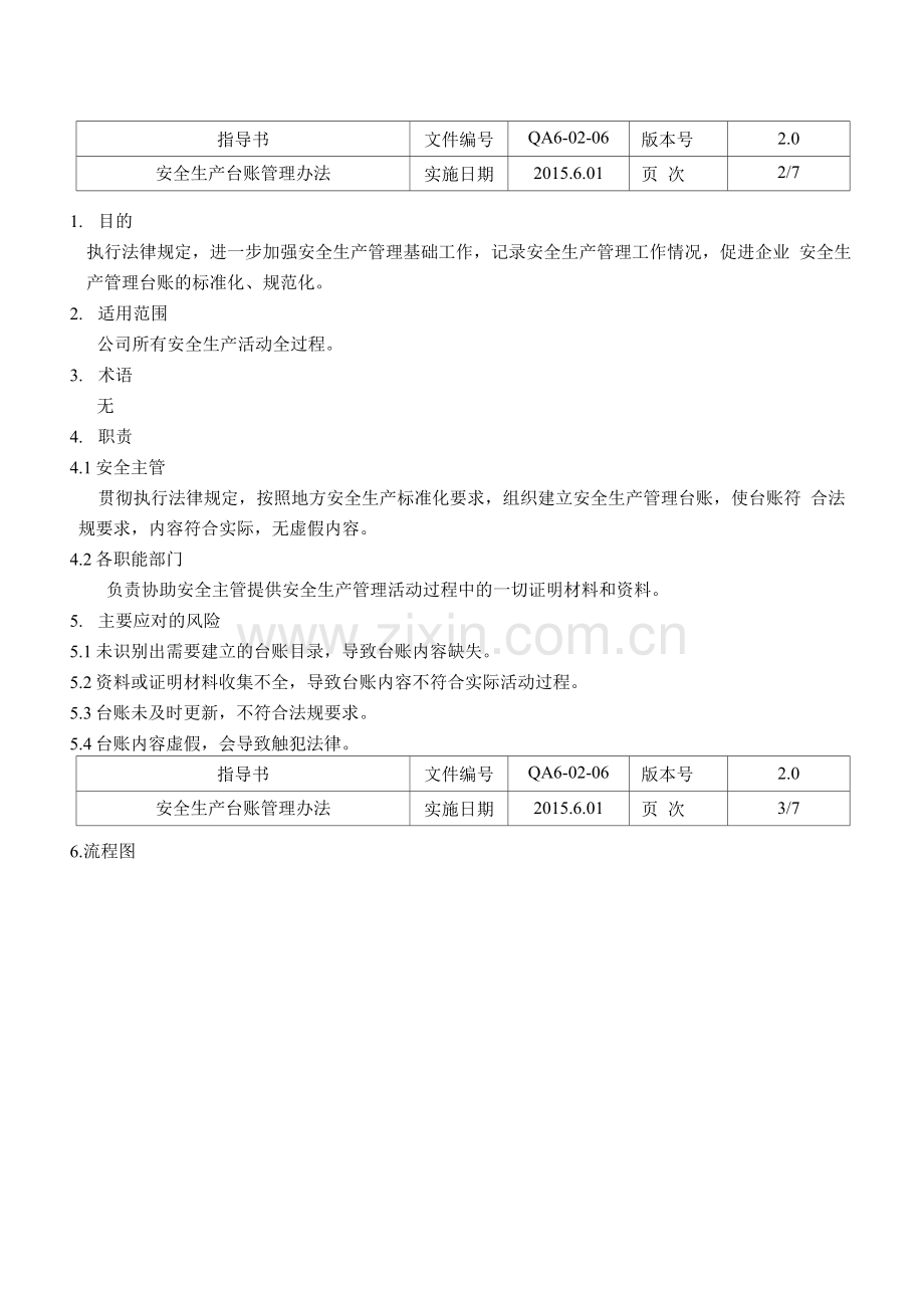 安全生产台账管理办法.docx_第2页