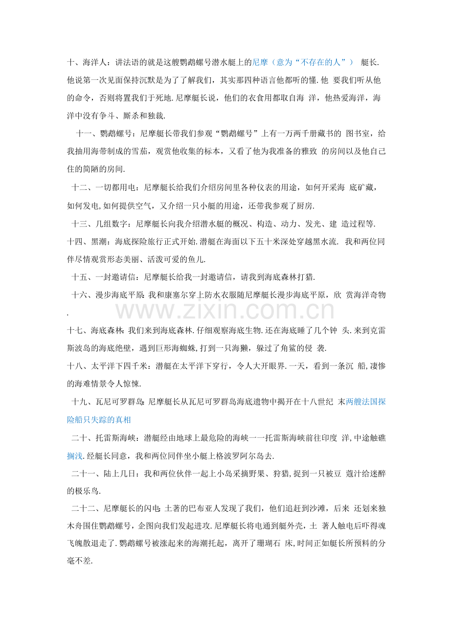 《海底两万里》各章节内容概括-刚整理.docx_第2页