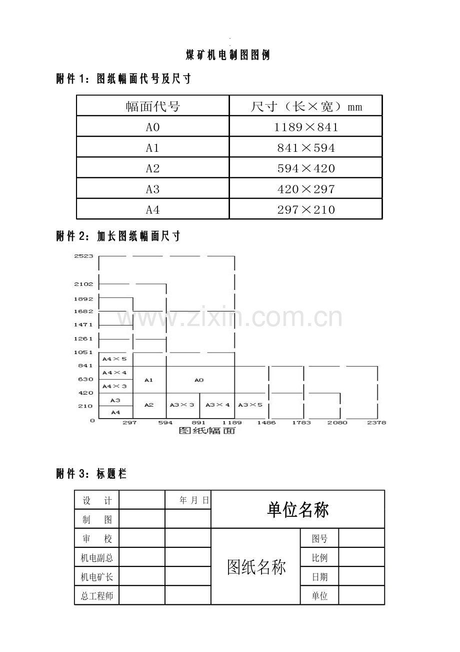 煤矿机电CAD制图图例.doc_第1页