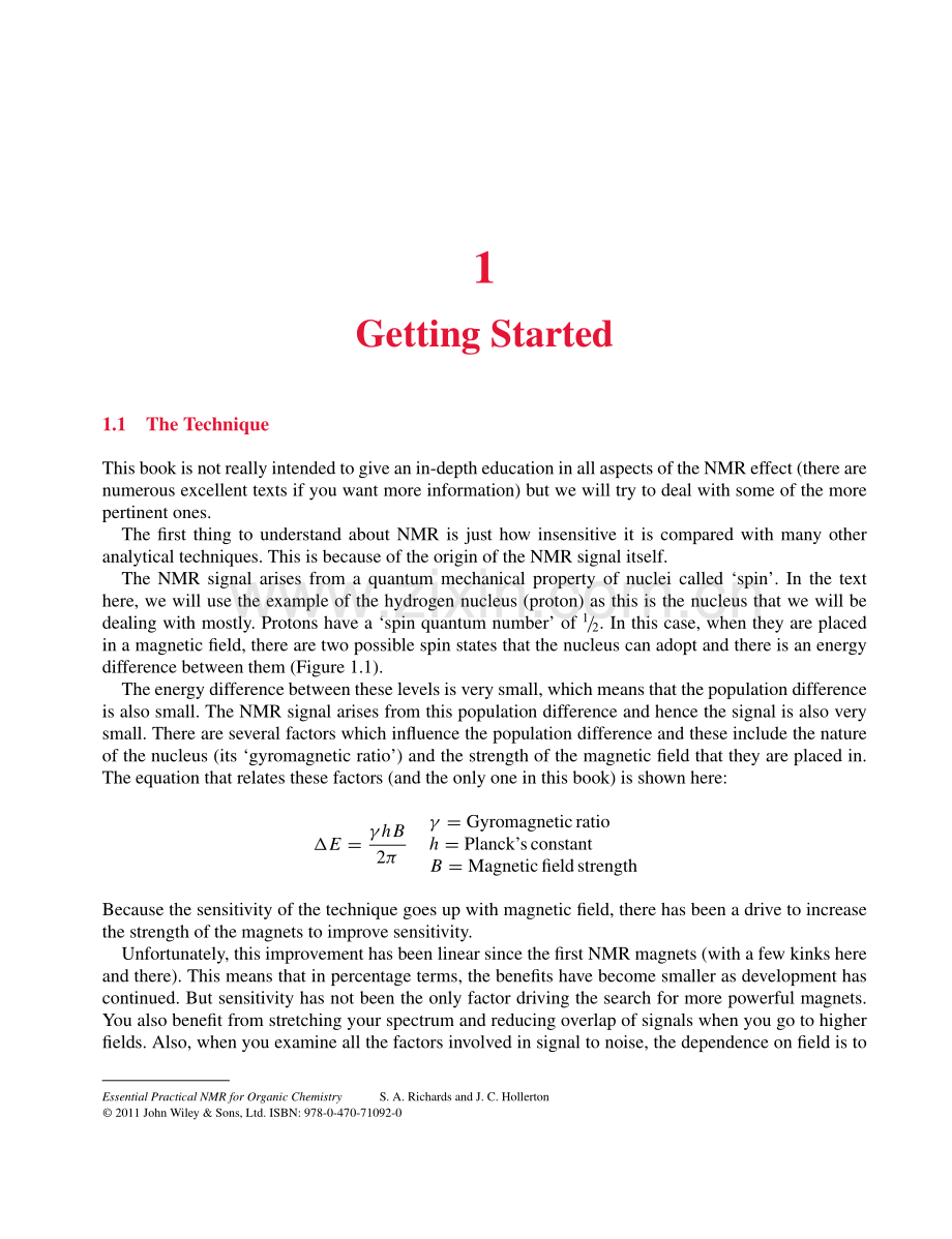 NMR基础知识 英文版.pdf_第1页