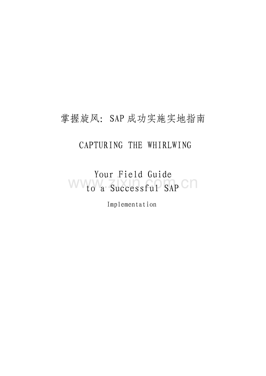 sap成功实施实地指南.pdf_第1页