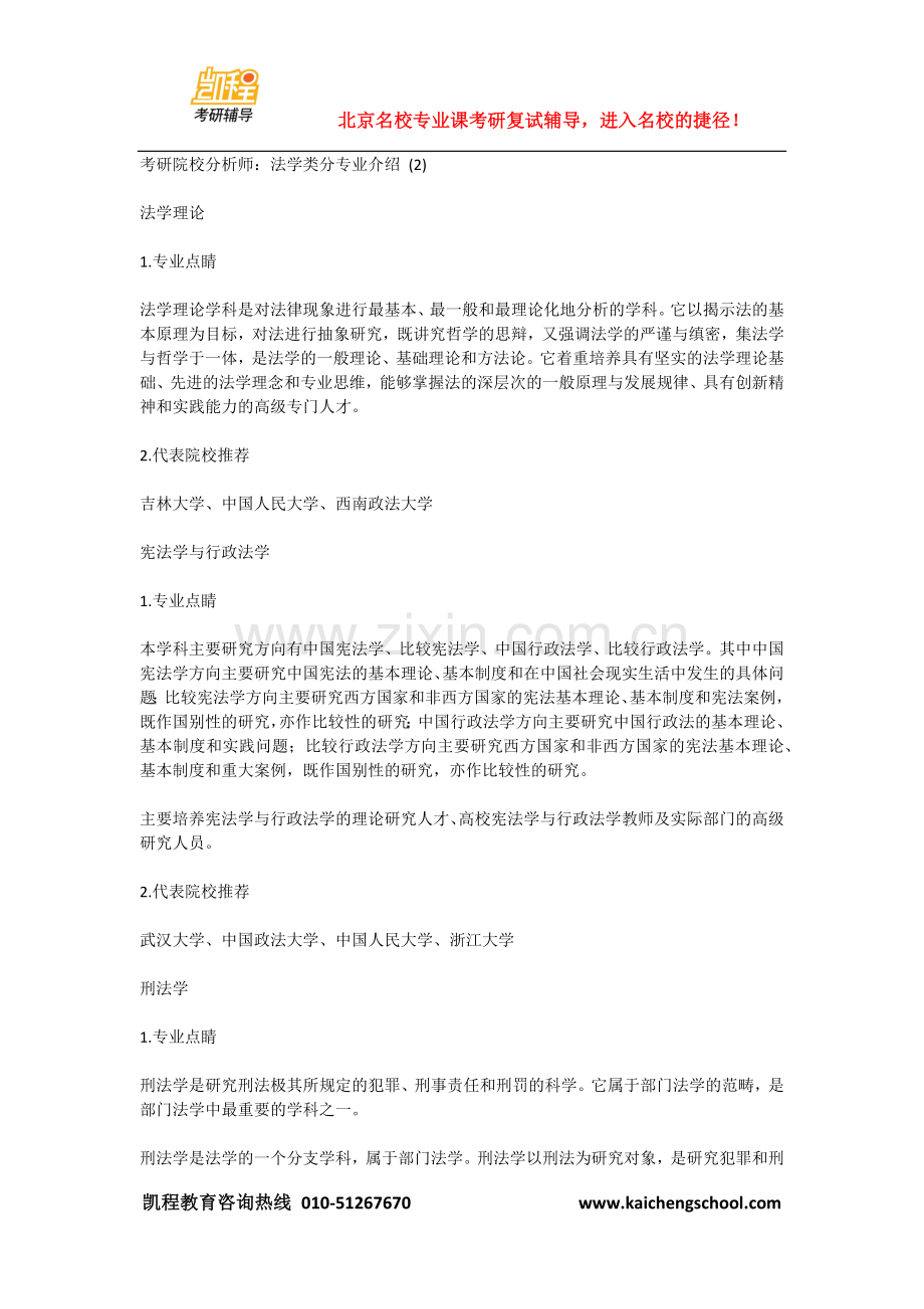 法学类分专业介绍.docx_第1页
