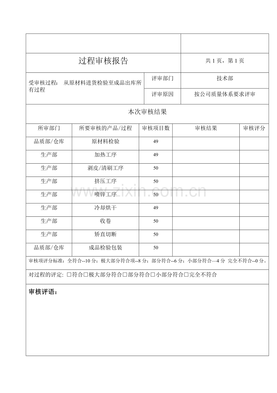 过程审核报告.docx_第1页