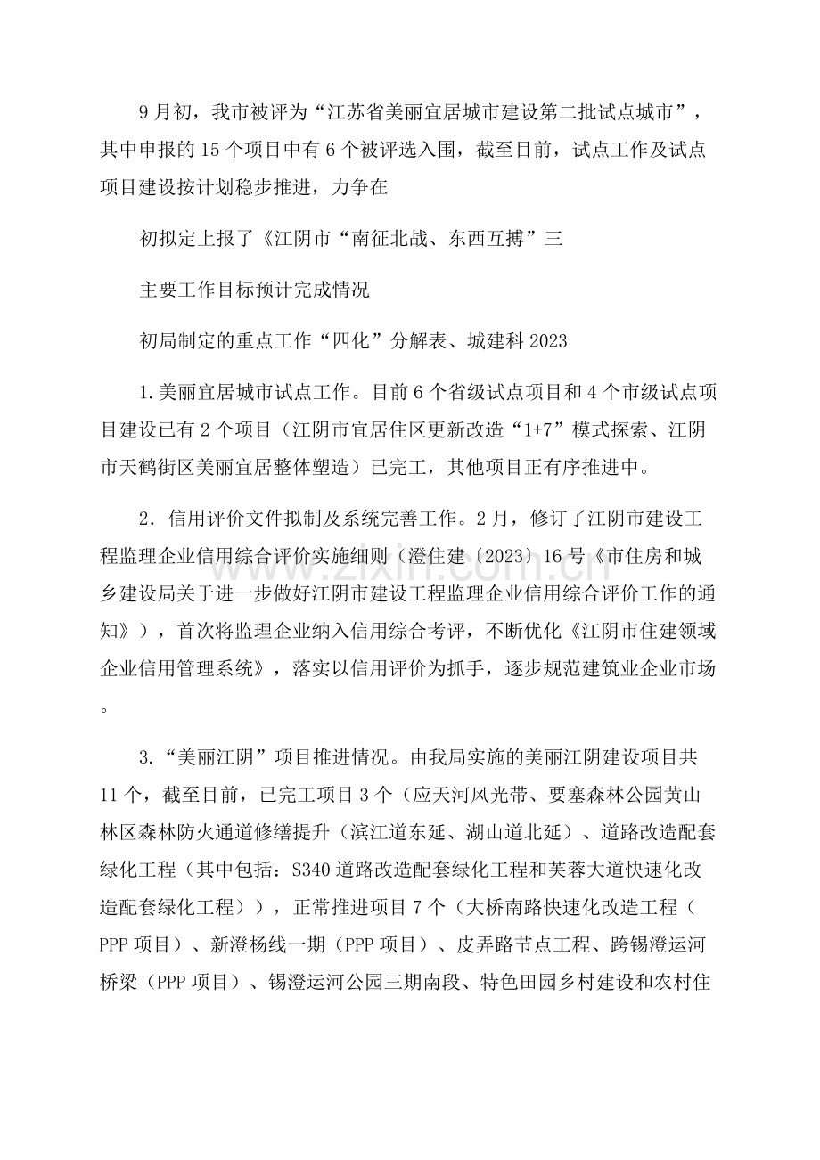 城建科2023工作总结及下步工作计划.docx_第2页