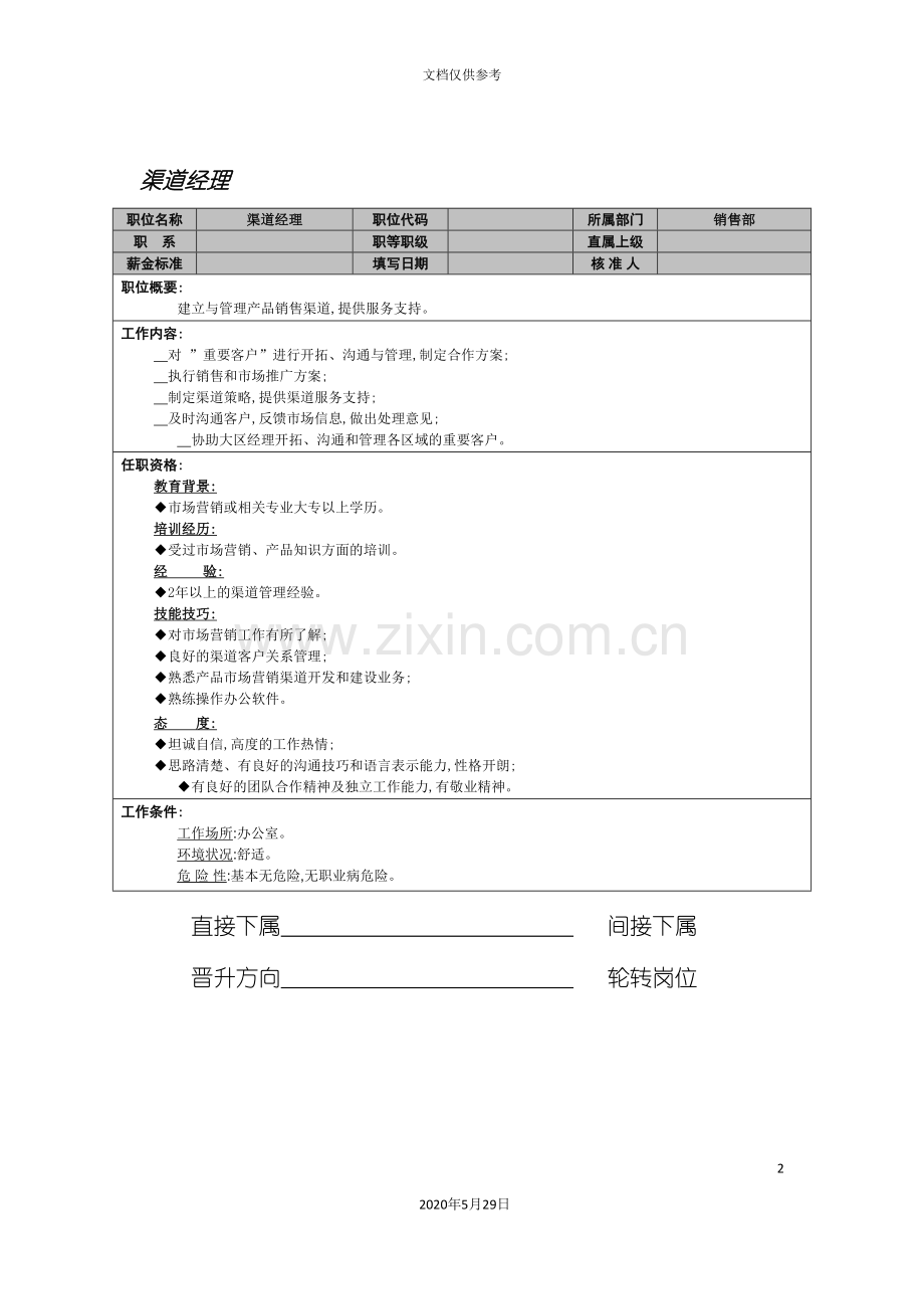 岗位职责渠道经理.doc_第2页