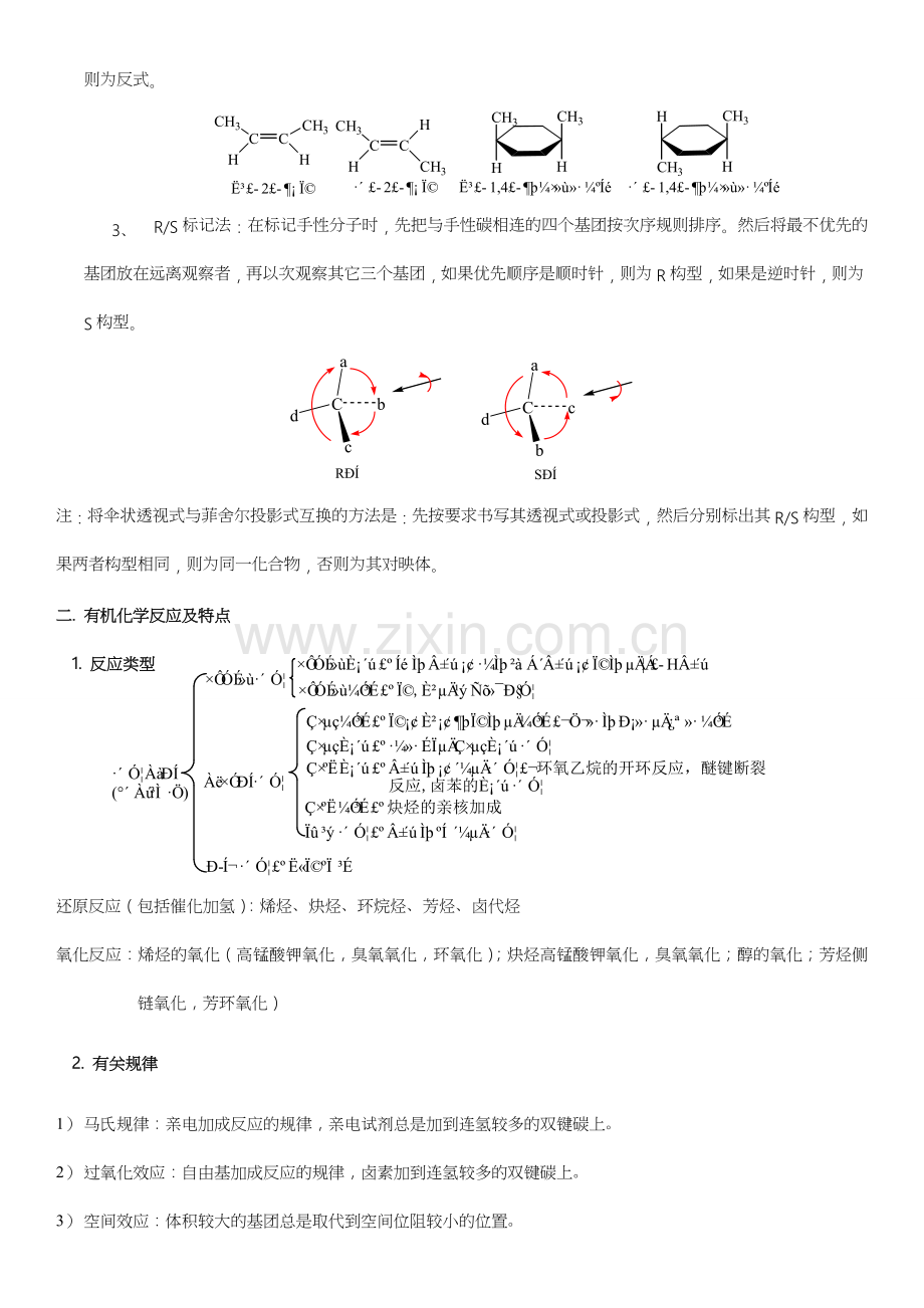 -大学有机化学期末复习知识点总结.doc_第2页