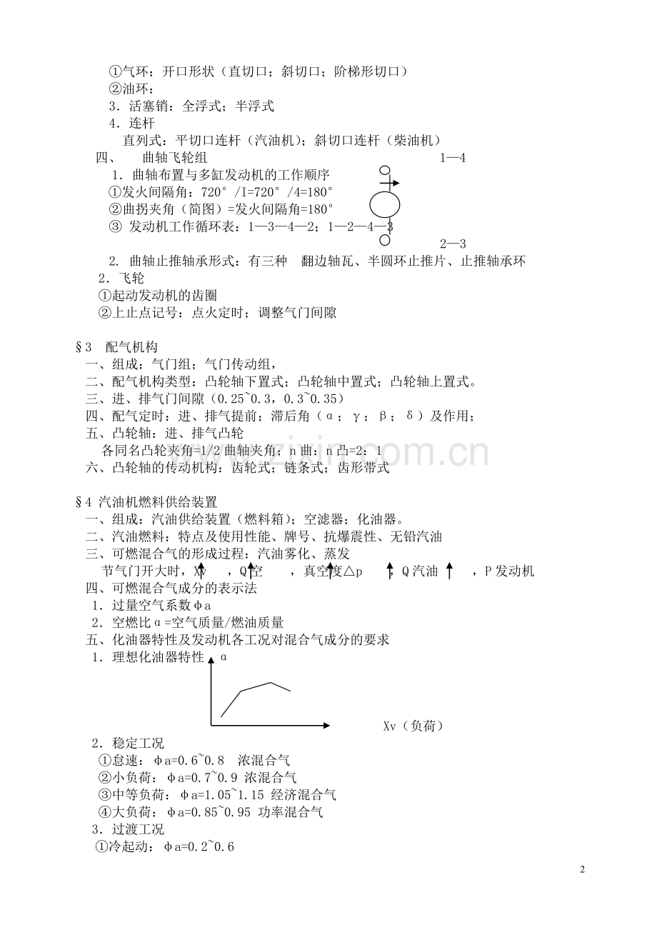 《汽车构造》知识点总结1解析.doc_第2页