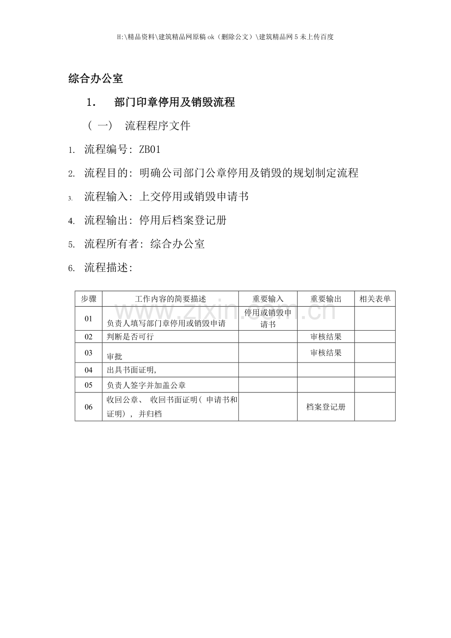 综合办公室流程手册.doc_第2页