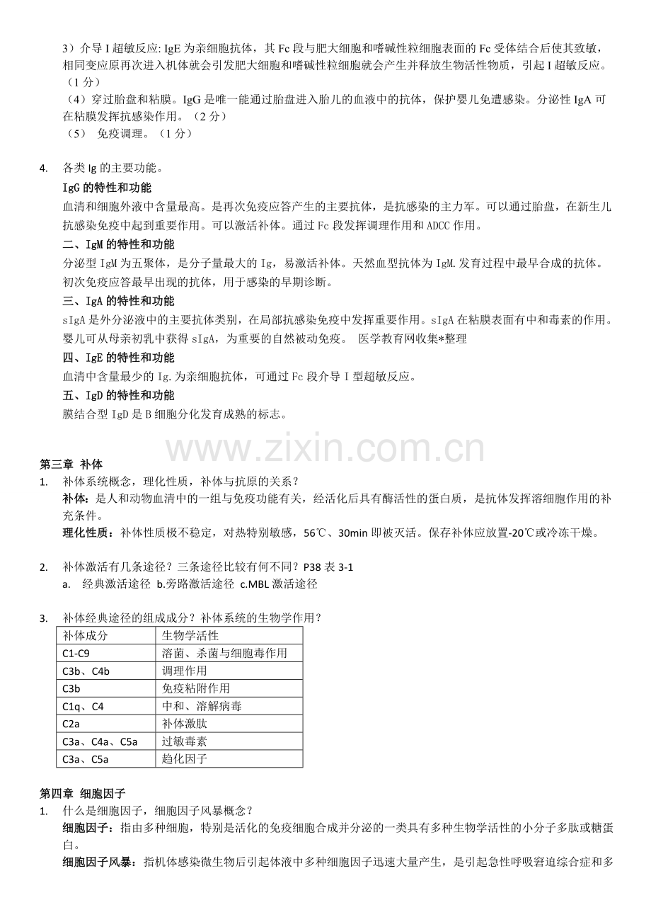 微生物与免疫——广东药学院(师姐总结).doc_第2页