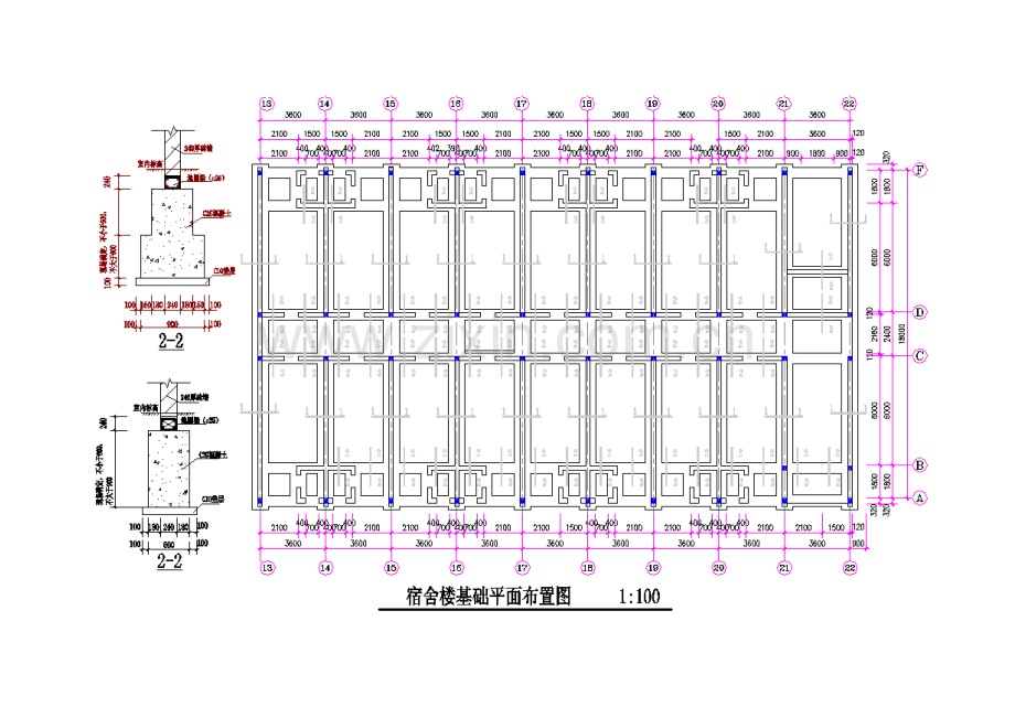 宿舍建筑平面图.doc_第2页