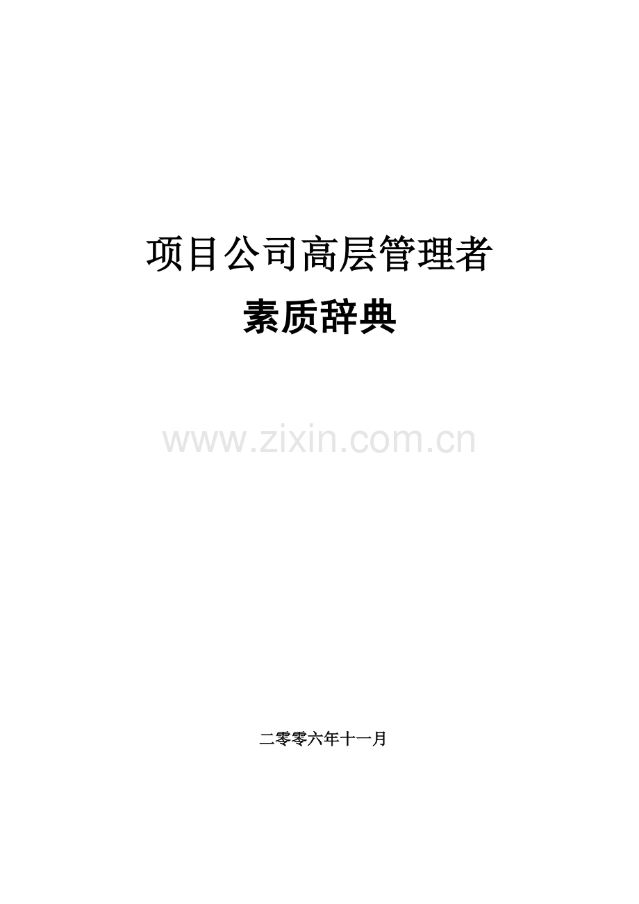 素质辞典(项目总监.doc_第1页