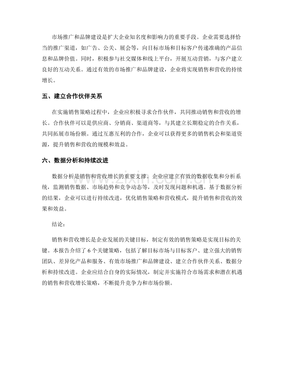 商业策划报告示范：销售与营收增长策略.docx_第2页