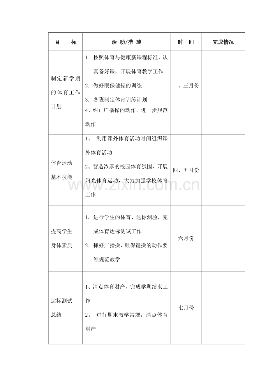 体育工作行动计划表.doc_第2页