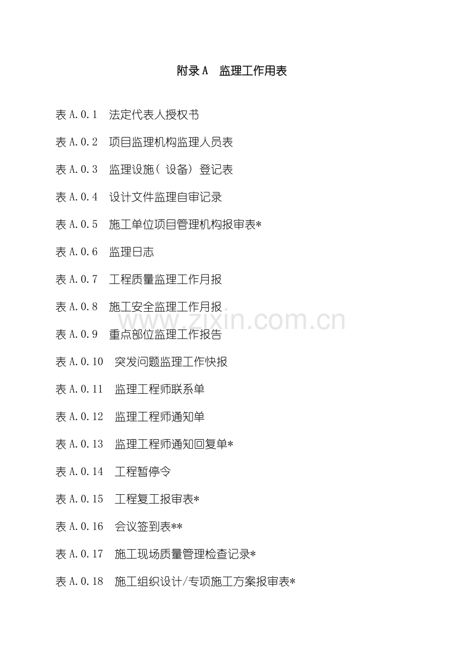 工程用表ABC样本.doc_第1页