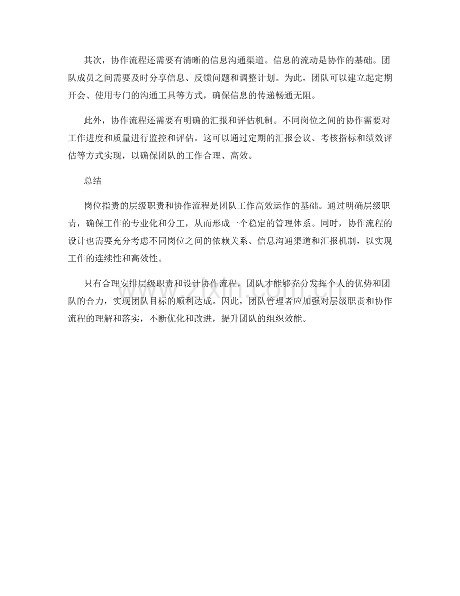 岗位职责的层级职责与协作流程.docx_第2页