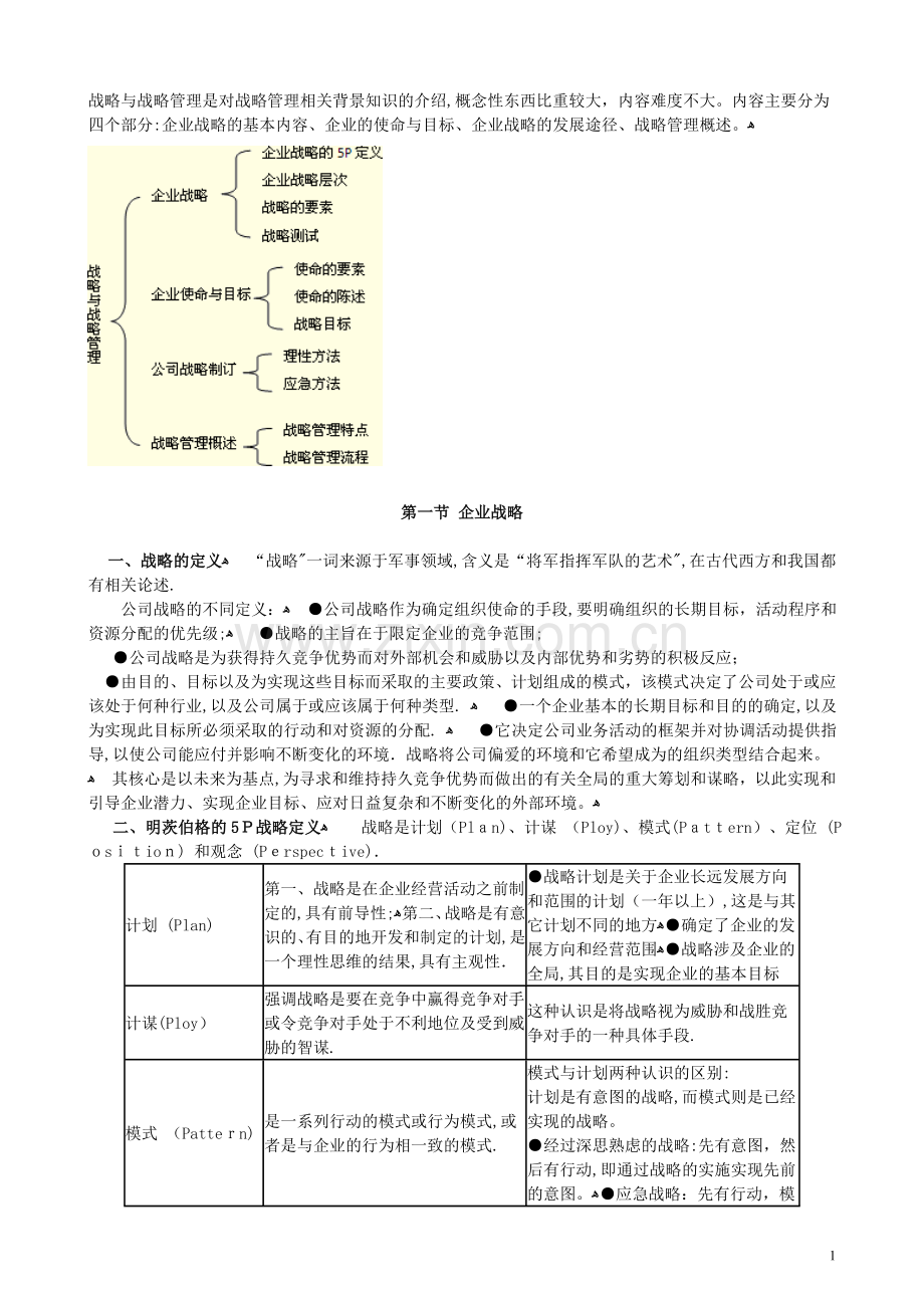 战略与战略管理.doc_第1页