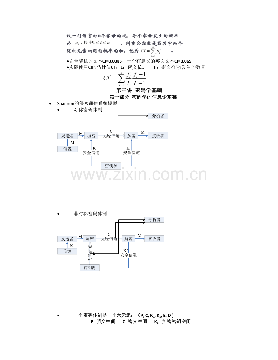 现代密码学总结汇总.doc_第2页